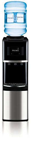 Primo Top-Loading Water Dispenser - 3 Temp (Hot-Cool-Cold) Water Cooler Water Dispenser For 5 Gallon Bottle Wchild-Resistant Saf